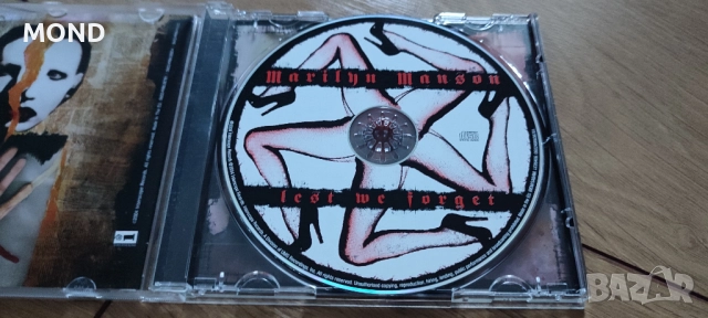 Marilyn Manson - Lest We Forget: The Best Of (CD), снимка 7 - CD дискове - 52857313