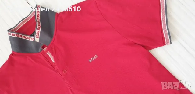 Hugo Boss Paddy Pique Cotton Regular Fit Mens Size XL - 2XL ОРИГИНАЛНА Тениска!