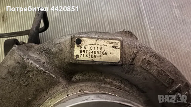 Турбо компресор за Renault Espace - 8972409266 / 714306-5, снимка 2 - Части - 50233361