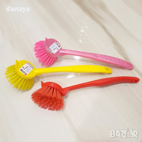 1775 Четка за чинии с дълга дръжка, снимка 3 - Мопове, кофи, четки и метли - 30721324