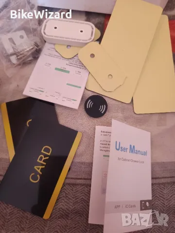 Електронна ключалка с NFC Bluetooth приложение или карта  за шкаф/чекмедже  НОВО, снимка 4 - Други стоки за дома - 47614940