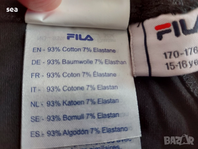 Черен клин FILA, снимка 4 - Клинове - 52404494