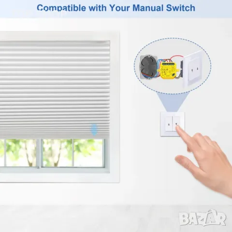 LoraTap Tuya Smart WiFi превключвател за щори Релеен модул, снимка 9 - Други - 48804903