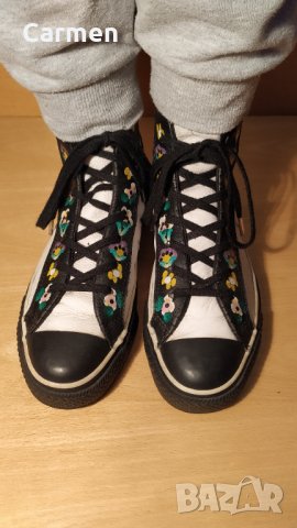 Converse оригинални кецове от естествена кожа, снимка 4 - Кецове - 31278584
