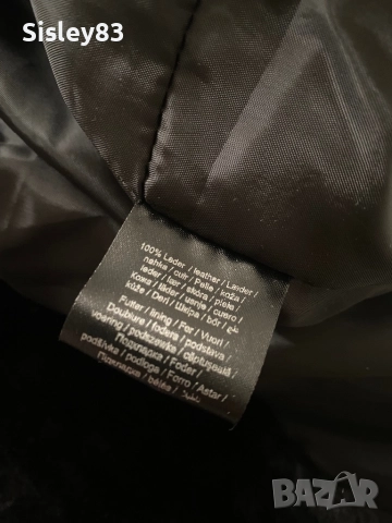 Кожено вталено яке, 100% естествена кожа., снимка 9 - Якета - 52950766