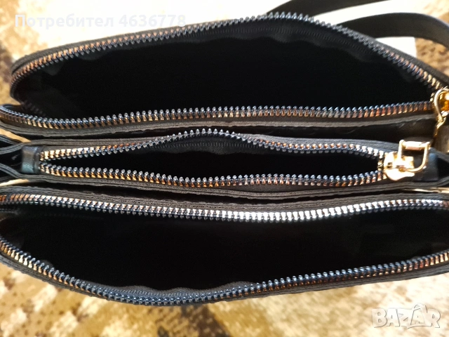 Оригинална чанта за и през рамо POLOGRAND London с 3 отделения, снимка 4 - Чанти - 53280686