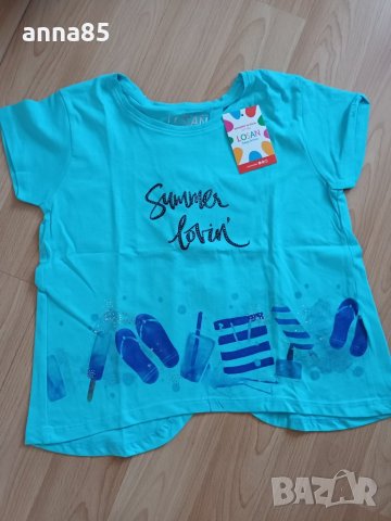 Нови тениски с отворен гръб 160 см, снимка 2 - Детски тениски и потници - 37239750