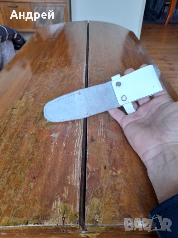 Стар кобур,кания за Милиционерска сгъваема палка, снимка 4 - Антикварни и старинни предмети - 54174302