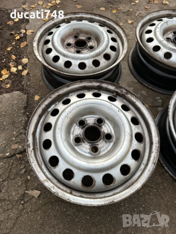 4бр. железни джанти 16" 5х112 - VW Sharan, Seat Alhambra, Ford Galaxy, снимка 2 - Гуми и джанти - 52630167