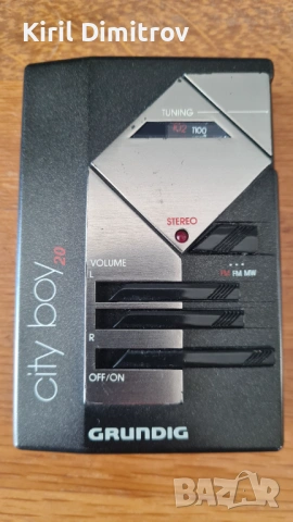 Grundig City Boy 20 – джобно радио (Walkman тип)