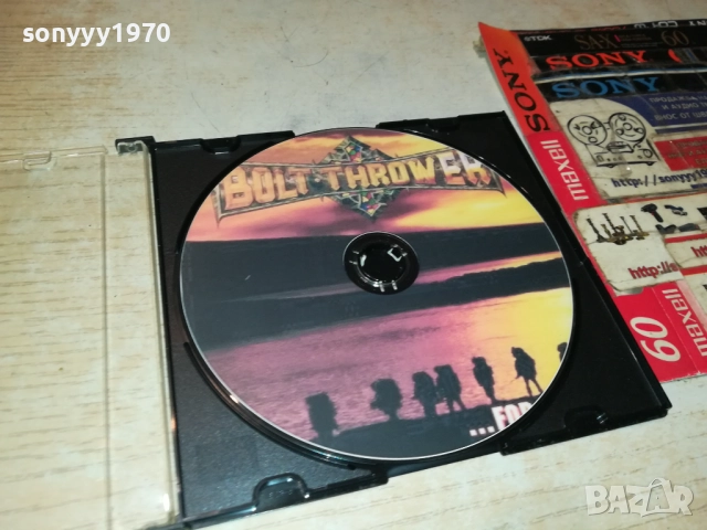 BOLT THROWER MP3 DISC 0411251912, снимка 9 - CD дискове - 52296324