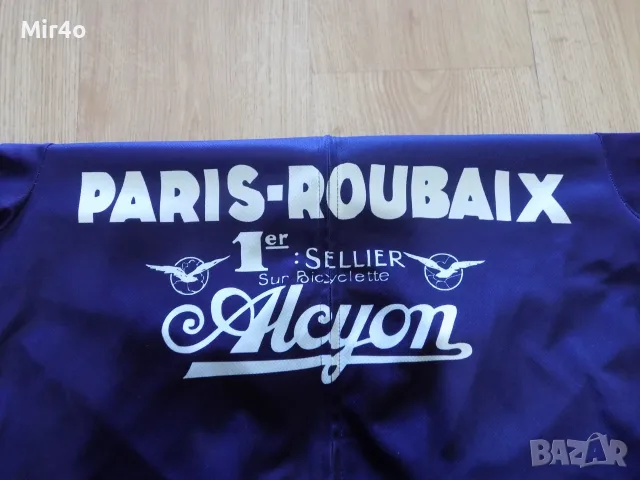 вело джърси pdx retro paris roubaix тениска екип шосейно колоездене мъжко оригинал XL, снимка 4 - Спортни дрехи, екипи - 55770385