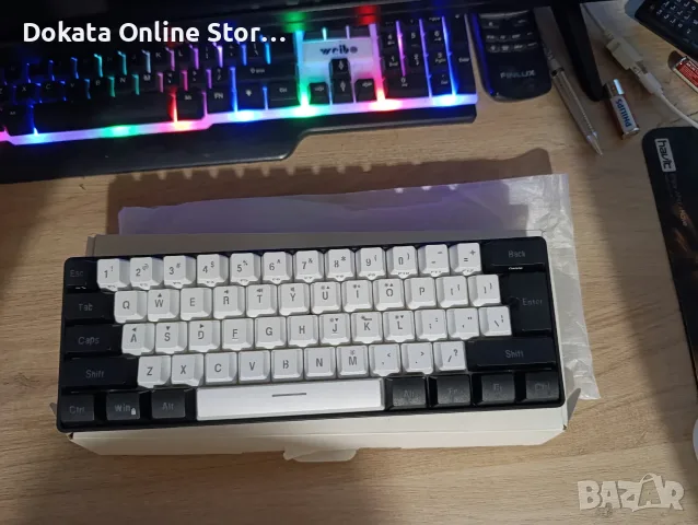 Клавиатура USB Кабел Геймърска