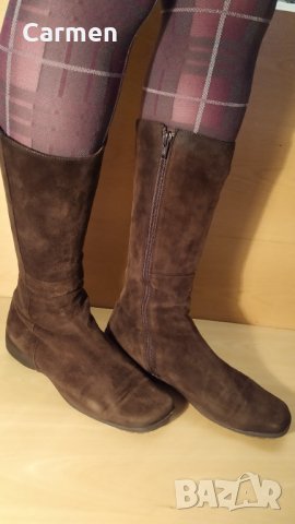 Maripé италиански ботуши от естествена кожа /набук, снимка 3 - Дамски ботуши - 31277805