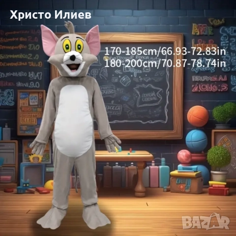 Костюм Том и Джери за детско парти рожден ден изненада Маскот Tom & Jerry , снимка 3 - Други - 52208813