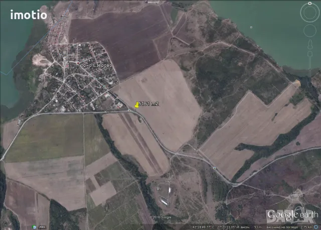 ПИ в Бургас, Горно Езерово; площ-5160 кв. м, снимка 2 - Парцели - 48669222