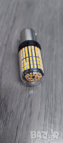 диодна жълта крушка за мигач 12 волта, снимка 2 - Аксесоари и консумативи - 33989006