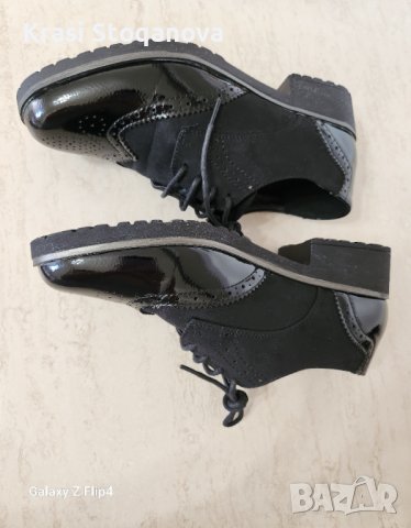 Елегантни Дамски Обувки Естествена Кожа , снимка 6 - Дамски елегантни обувки - 42448479