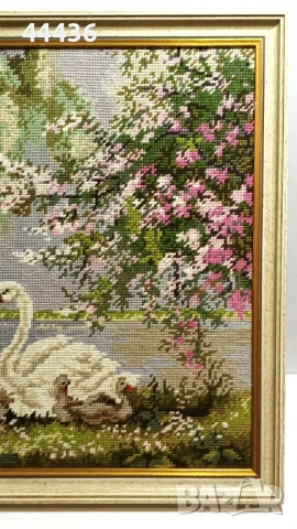 Гоблен в рамка 45 х 45 см, снимка 3 - Гоблени - 50489098