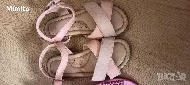 Лот сандалки, чехли 25/26н момиче, снимка 4 - Детски сандали и чехли - 36801835