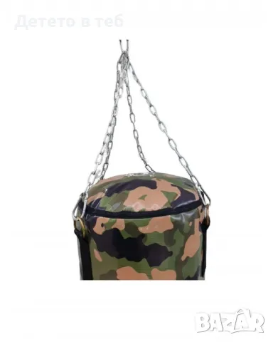 Професионален боксов чувал, камуфлажен, празен, снимка 3 - Бокс - 48698693
