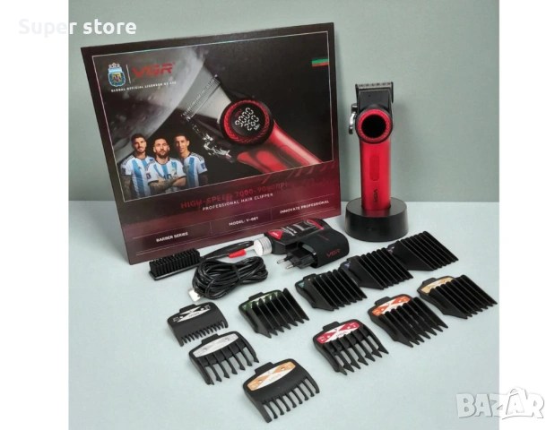 Машинка за подстригване комплект, снимка 2 - Машинки за подстригване - 54172451