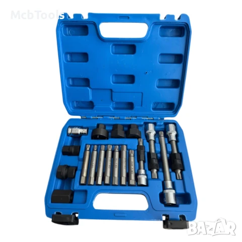 Комплект вложки за шайби на алтернатори 18 части HAWEK