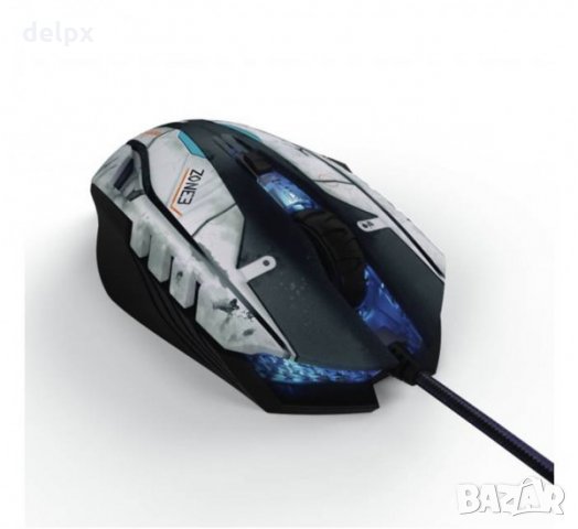 Оптична геймърска мишка Urage, светеща, панели, USB, DPI=2400, снимка 4 - Клавиатури и мишки - 30996808