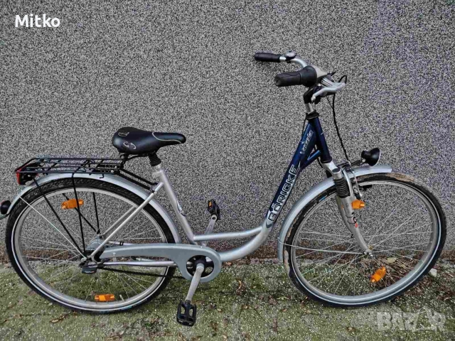 28 цола алуминиев велосипед с 7 скорости усилени капли амортисьори предни като нов , снимка 4 - Велосипеди - 52928966