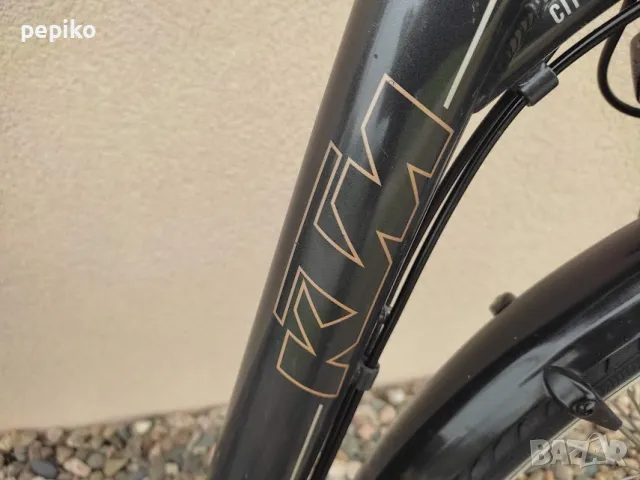 Продавам колела внос от Германия Употребяван градски алуминиев велосипед KTM 7 WAVE 28 цола, снимка 4 - Велосипеди - 50055945