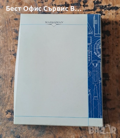 папка луксозна за документи кожена черна Марксман Marksman размер А5, снимка 10 - Ученически пособия, канцеларски материали - 52325929