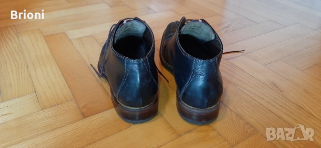 Floris Van Bommel мъжки обувки естествена кожа черни номер 42, снимка 5 - Официални обувки - 30624281
