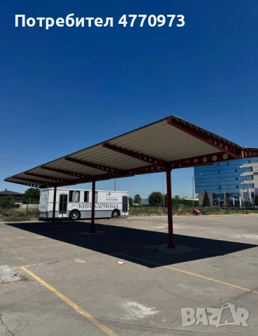 Масивни навеси 18х6, снимка 7 - Гаражи и паркоместа - 53902398