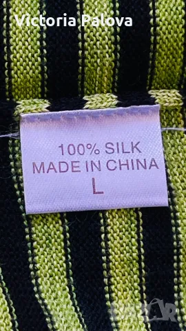 QUIET LUXURY потник коприна 100%, снимка 8 - Потници - 49171703