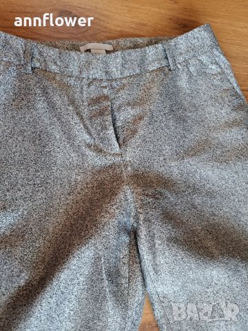 Сребрист панталон H&M p34, снимка 3 - Панталони - 40140506