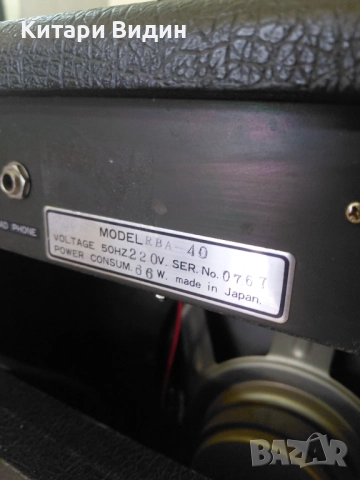 Продавам японско кубе Ross RBA-40 , снимка 4 - Китари - 51843475