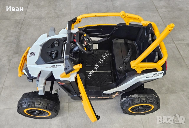 ТОП ЦЕНА!НОВО!Акумулаторен джип ARIZONA с 24V батерия,EVA гуми,4x4,USB, снимка 10 - Електрически играчки - 51706983