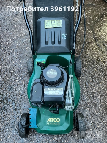 16: самоходна моторна косачка ATCO 4.7hp, снимка 2 - Градинска техника - 54118799