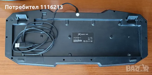 Клавиатура XTRIKE ME KB-503, снимка 2 - Клавиатури и мишки - 49870322