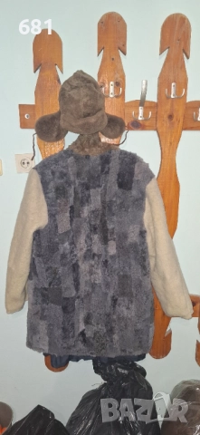 Чисто нова шуба / кожух + ушанка