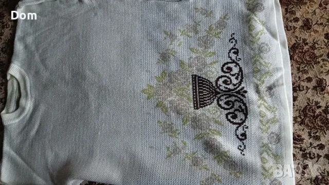 Дамски плетен блузон, снимка 2 - Блузи с дълъг ръкав и пуловери - 49302440