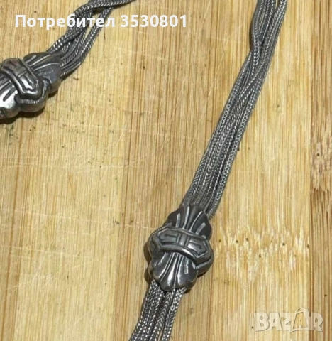 Стар сребърен кюстек , снимка 2 - Колекции - 52551643