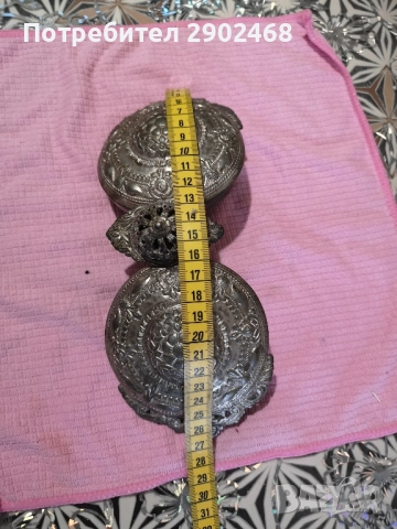 Пафти сребърни Карловски пафти. , снимка 11 - Антикварни и старинни предмети - 52332089