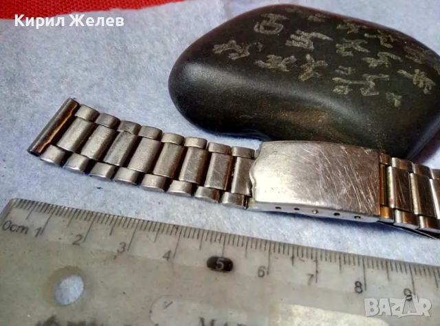 КЛАСИЧЕСКА ВЕРИЖКА от БЛАГОРОДНА НЕРЪЖДАЕМА СТОМАНА За МЪЖКИ РЪЧЕН ЧАСОВНИК 49848, снимка 8 - Каишки за часовници - 48707935