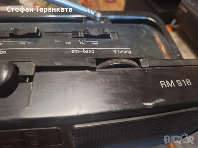 двукасетачен касетофон Simens, снимка 4 - Радиокасетофони, транзистори - 55773995