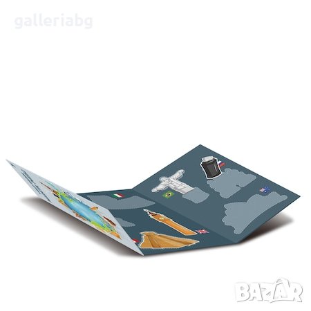 Магнитен пъзел „Световни забележителности“ – 3+, снимка 2 - Игри и пъзели - 39919181