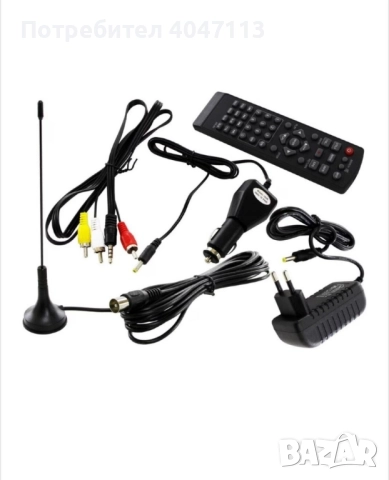 Преносим цифров телевизор Perfect TV с вградена Li-Polymer батерия, снимка 3 - Телевизори - 51484453