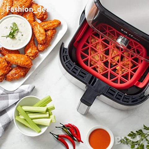 Нова силиконова кошница за месо пържене въздушен фритюрник Air Fryer, снимка 1 - Други - 40628936