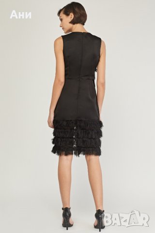 НОВА ЦЕНА! Нова рокля модна компания Allyson официална черна, снимка 3 - Рокли - 30648305