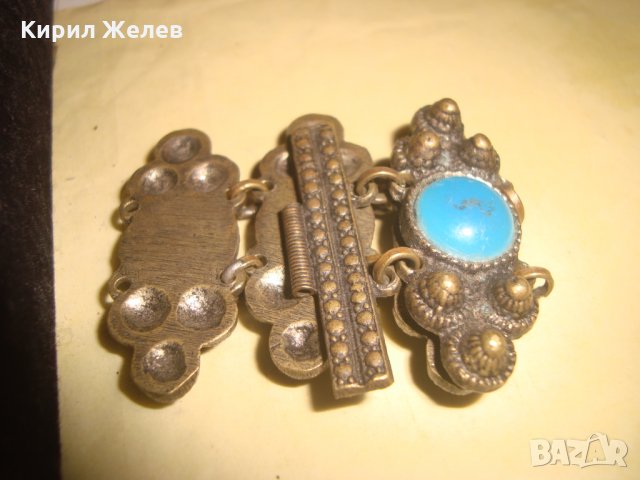 ЧАСТ от СТАРА БРОНЗОВА ЕТНОГРАФСКИ СТИЛ ГРИВНА 24919, снимка 6 - Антикварни и старинни предмети - 34367809